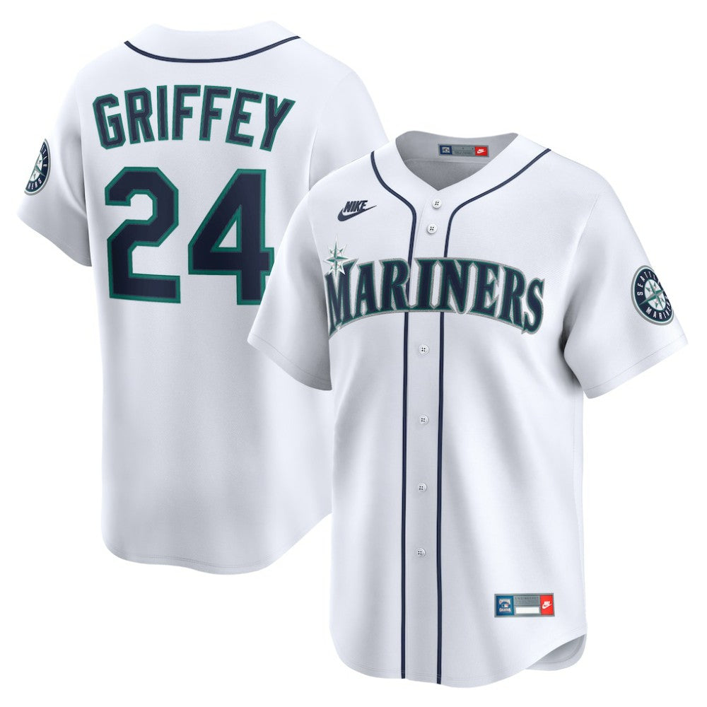 Ken Griffey Jr. Seattle Mariners Nike Throwback Cooperstown Collection Limited Jersey - MLB Jerseys
