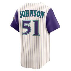 Randy Johnson Arizona Diamondbacks Nike Throwback Cooperstown Collection Limited Jersey - MLB Jerseys