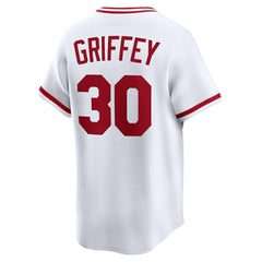 Ken Griffey Cincinnati Reds Nike Throwback Cooperstown Collection Limited Jersey - MLB Jerseys