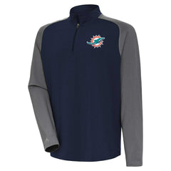 Miami Dolphins Antigua Dauntless Quarter-Zip Top | NFL Online