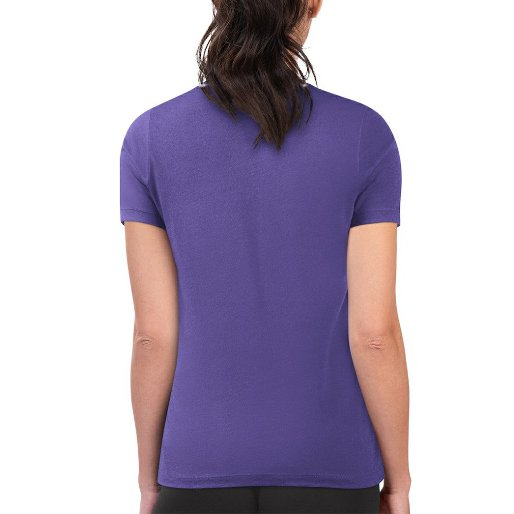 Colorado Rockies G-III 4Her by Carl Banks Women's Super-Slim Fit Lightweight Flowers Graphic T-Shirt - MLB T-shirts