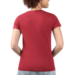 Cincinnati Reds G-III 4Her by Carl Banks Women's Super-Slim Fit Lightweight Flowers Graphic V-Neck T-Shirt - MLB T-shirts