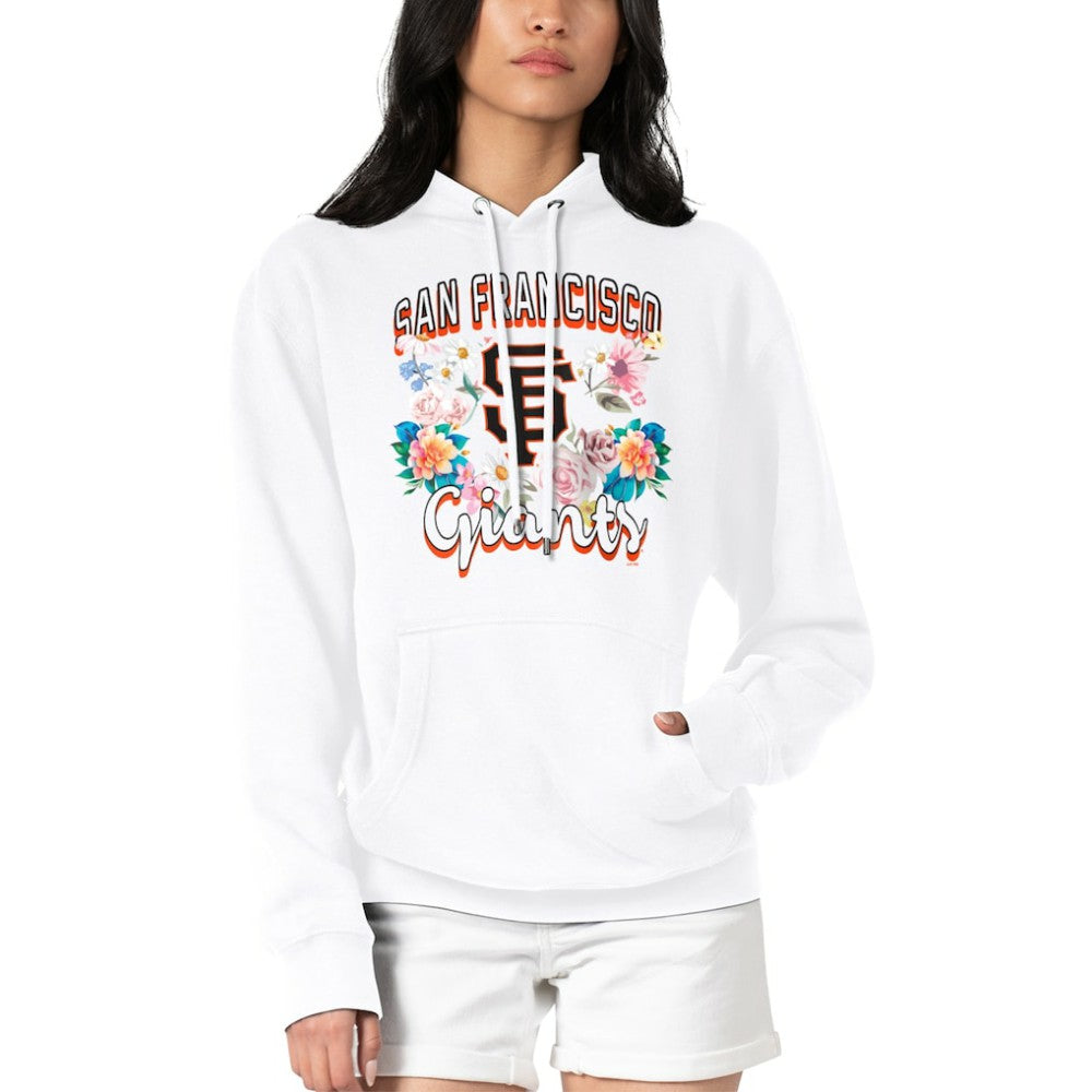 San Francisco Giants G-III 4Her by Carl Banks Women's Flowers Graphic Pullover Hoodie - MLB Hoodies
