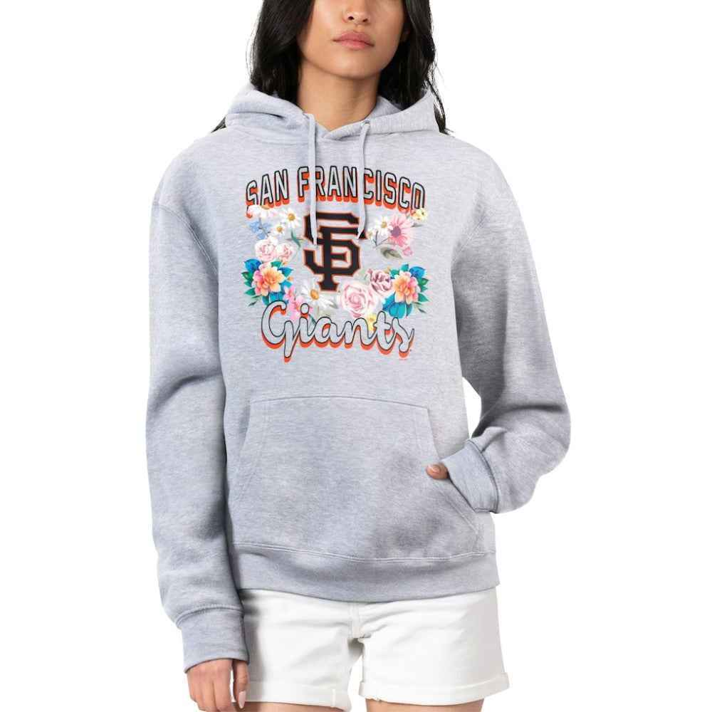 San Francisco Giants G-III 4Her by Carl Banks Women's Flowers Graphic Pullover Hoodie - MLB Hoodies