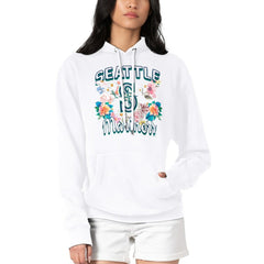 Seattle Mariners G-III 4Her by Carl Banks Women's Flowers Graphic Pullover Hoodie - MLB Hoodies