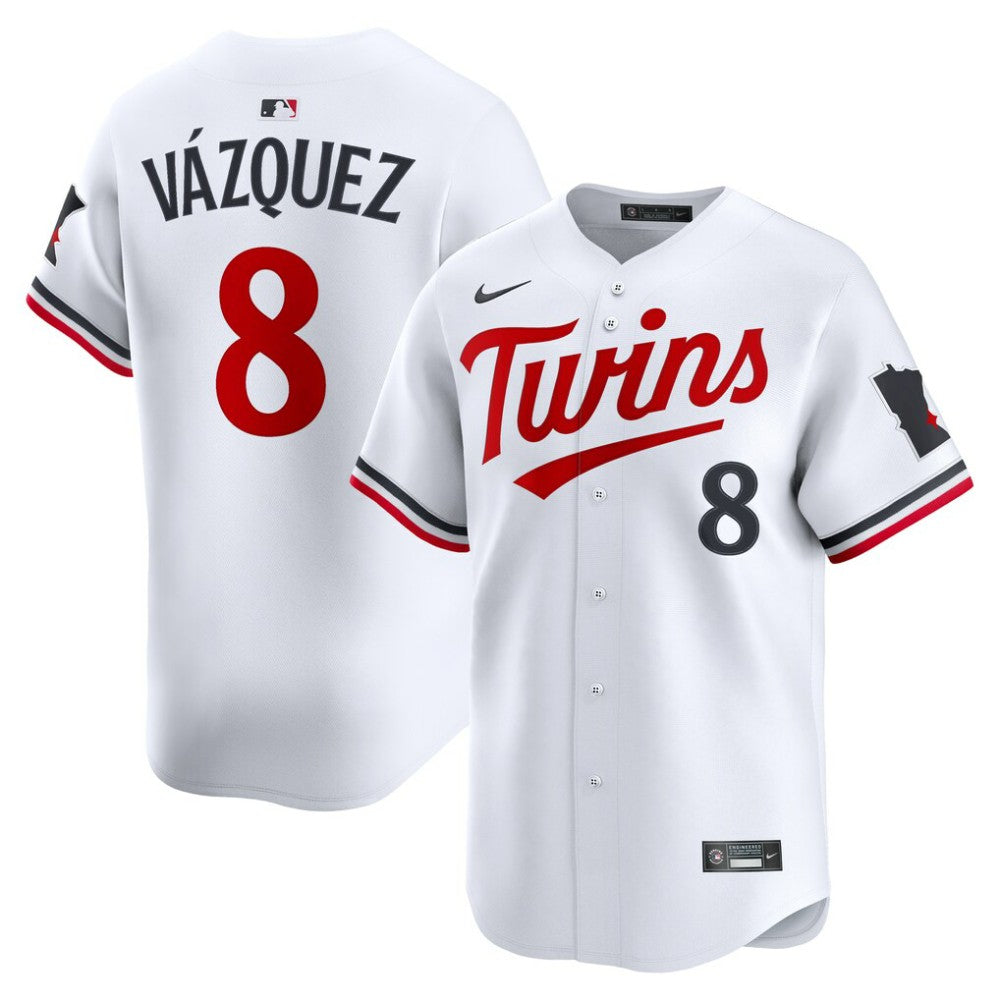 Christian Vázquez Minnesota Twins Nike Home Limited Jersey - MLB Jerseys