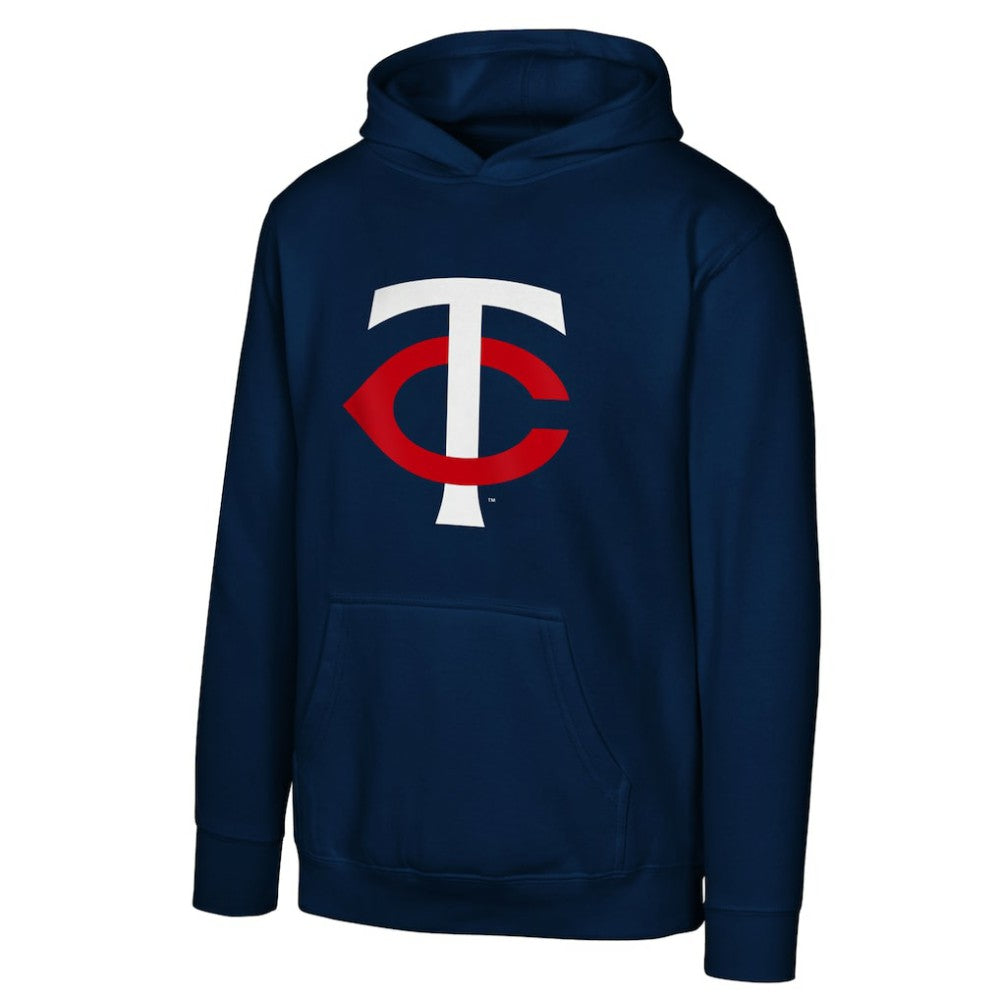 Minnesota Twins Youth Primary Logo Pullover Hoodie - MLB Hoodies