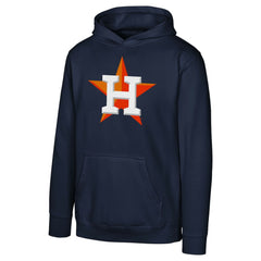 Houston Astros Youth Primary Logo Pullover Hoodie - MLB Hoodies