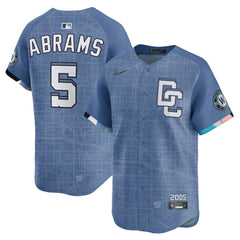 CJ Abrams Washington Nationals Nike 2025 City Connect Limited Jersey - MLB Jerseys