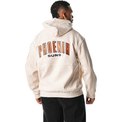 Cream Phoenix Suns The Wild Collective Unisex Corduroy Tri-Blend Pullover Hoodie | NBA