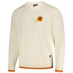 Cream Phoenix Suns The Wild Collective Unisex Jacquard Knit Pullover Sweater | NBA