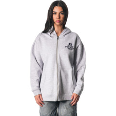 Heather Gray Phoenix Suns The Wild Collective Unisex Full-Zip Floral Hoodie | NBA