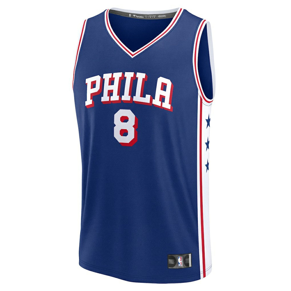Royal Paul George Philadelphia 76ers Fast Break Replica Player Jersey | NBA