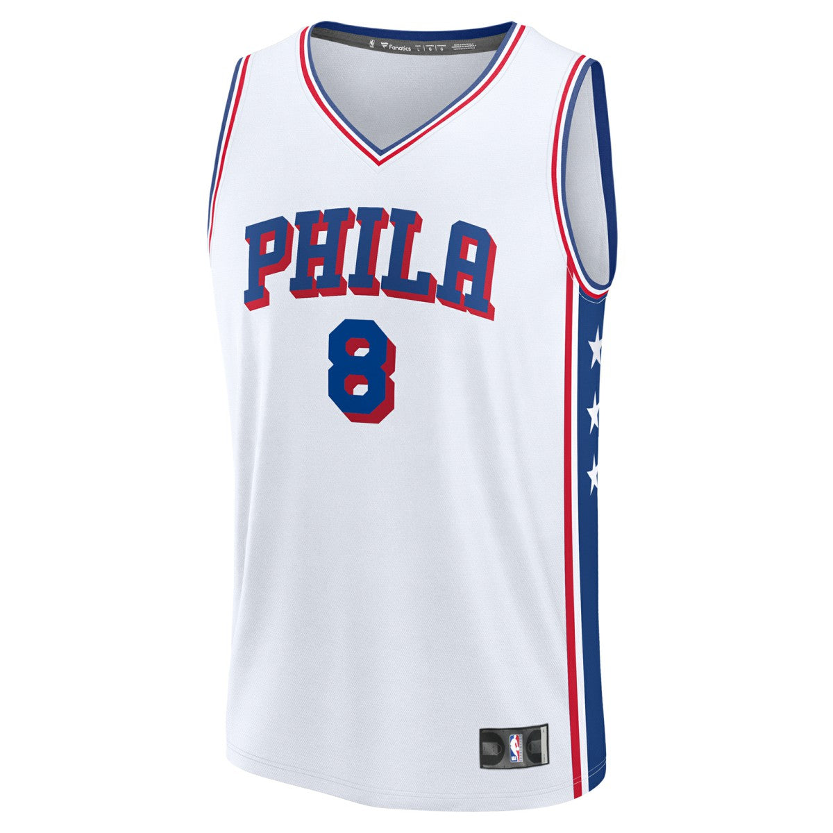 White Paul George Philadelphia 76ers Youth Fast Break Replica Player Jersey | NBA