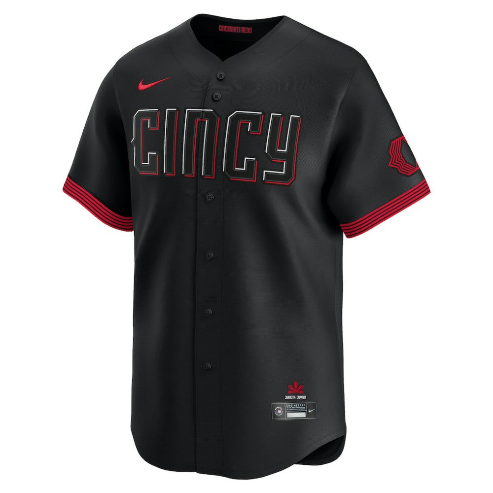 Elly De La Cruz Cincinnati Reds Nike City Connect Limited Jersey - MLB Jerseys