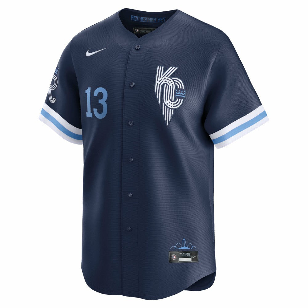 Salvador Perez Kansas City Royals Nike City Connect Limited Jersey - MLB Jerseys