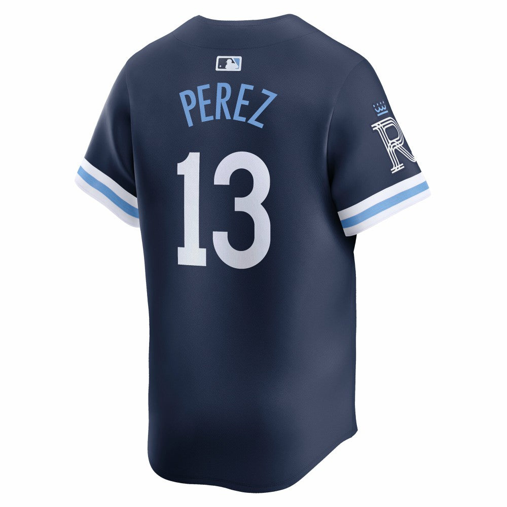 Salvador Perez Kansas City Royals Nike City Connect Limited Jersey - MLB Jerseys