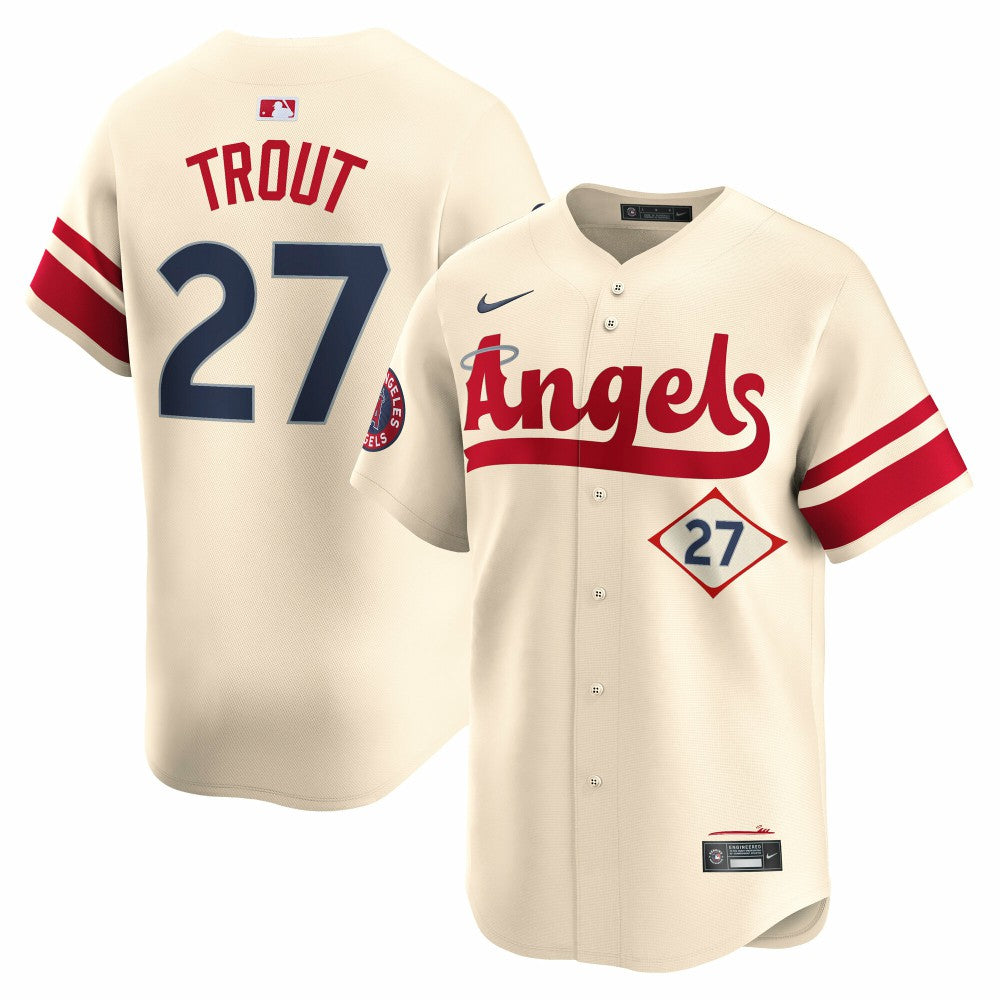 Mike Trout Los Angeles Angels Nike City Connect Limited Jersey - MLB Jerseys