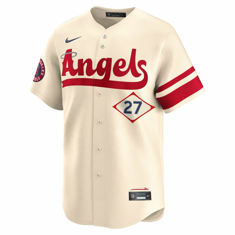 Mike Trout Los Angeles Angels Nike City Connect Limited Jersey - MLB Jerseys