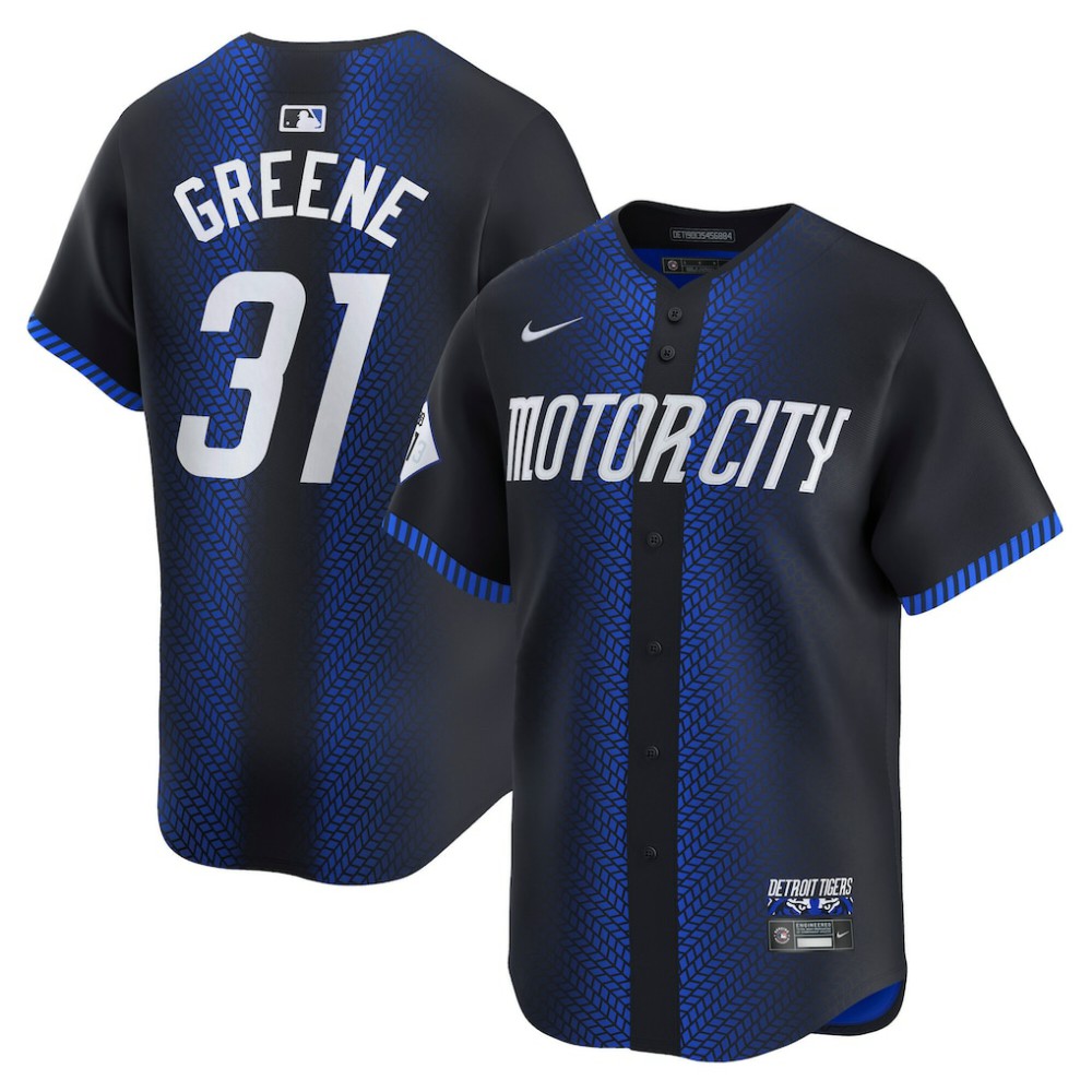 Riley Greene Detroit Tigers Nike City Connect Limited Jersey - MLB Jerseys