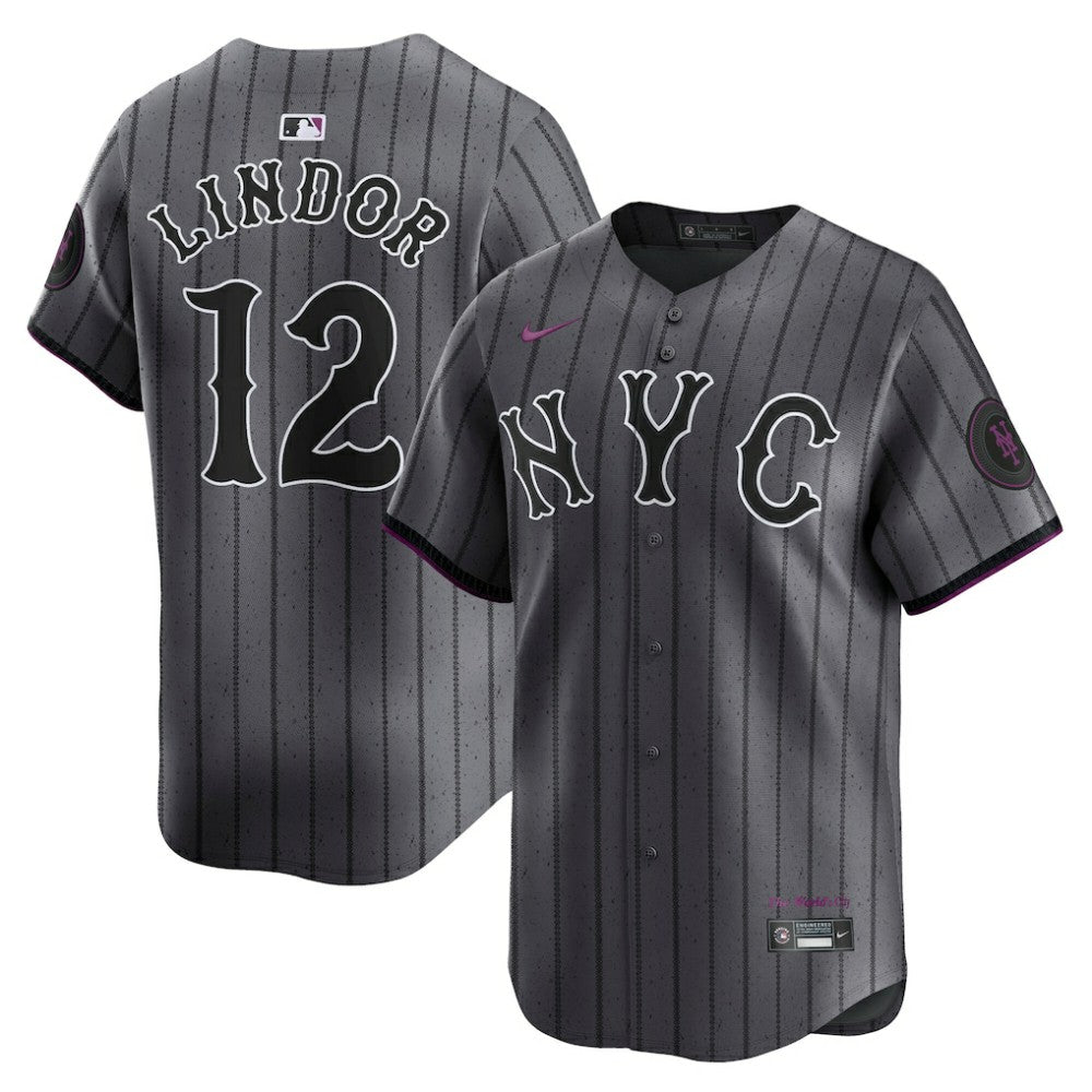Francisco Lindor New York Mets Nike City Connect Limited Jersey - MLB Jerseys
