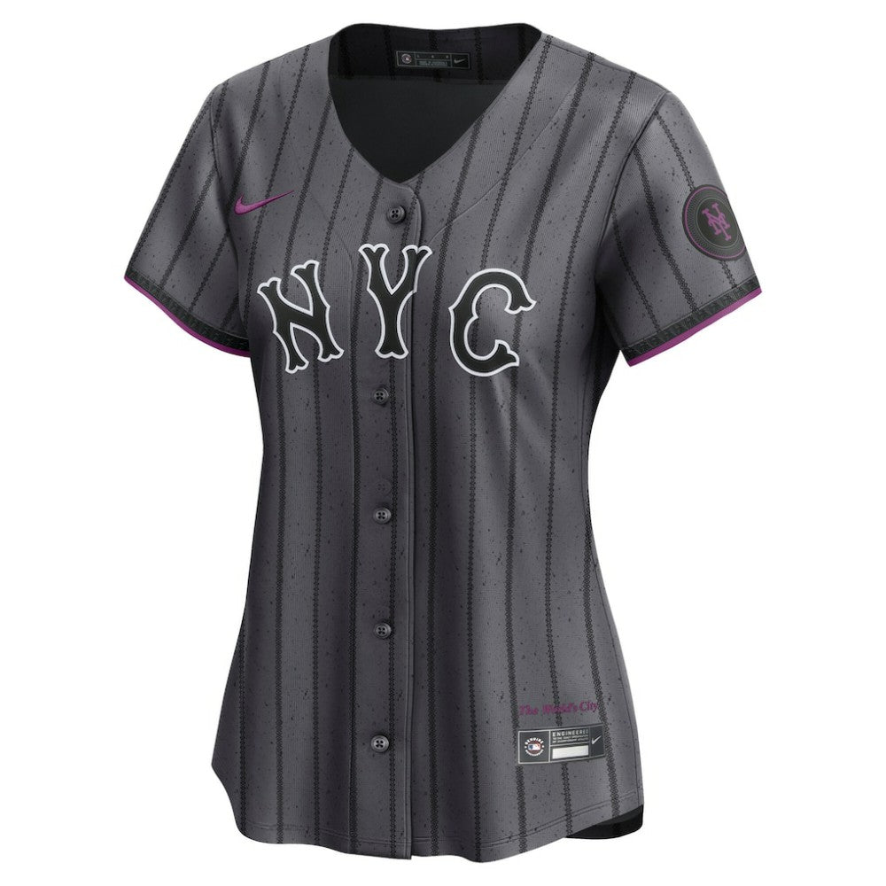 New York Mets Nike Women's City Connect Limited Jersey - MLB Jerseys
