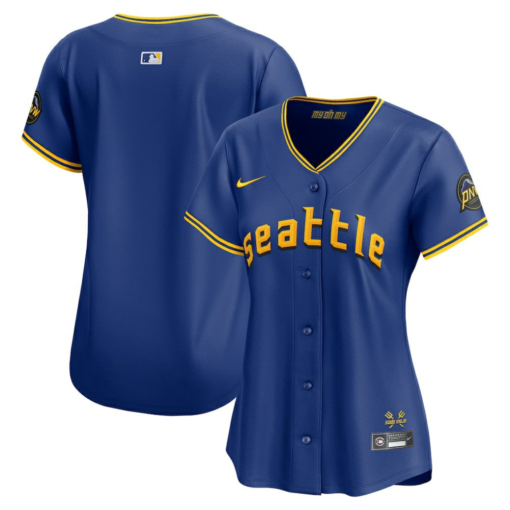 Seattle Mariners Nike Women's City Connect Limited Jersey - MLB Jerseys