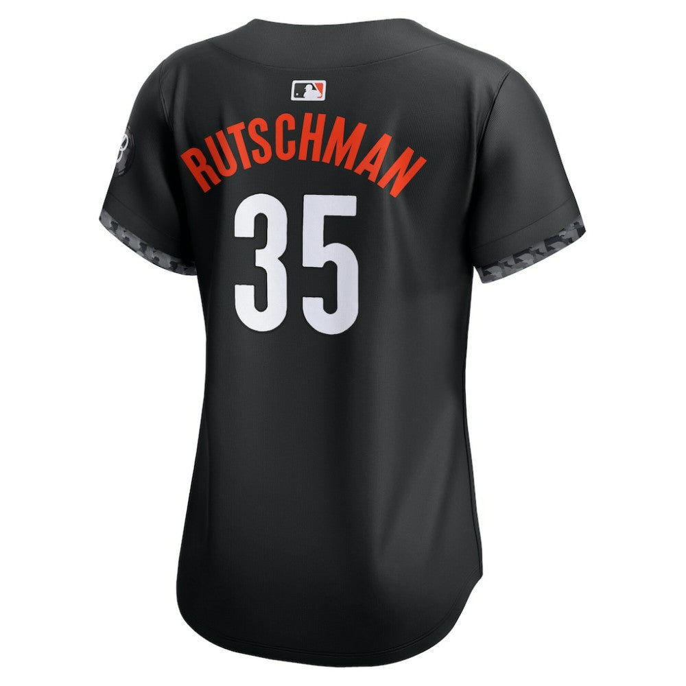 Adley Rutschman Baltimore Orioles Nike Women's City Connect Limited Jersey – Black - MLB Jerseys