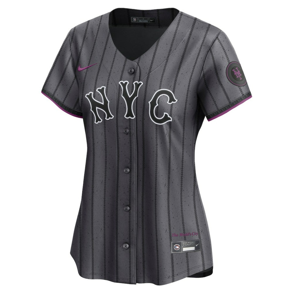 Francisco Lindor New York Mets Nike Women's City Connect Limited Jersey - MLB Jerseys