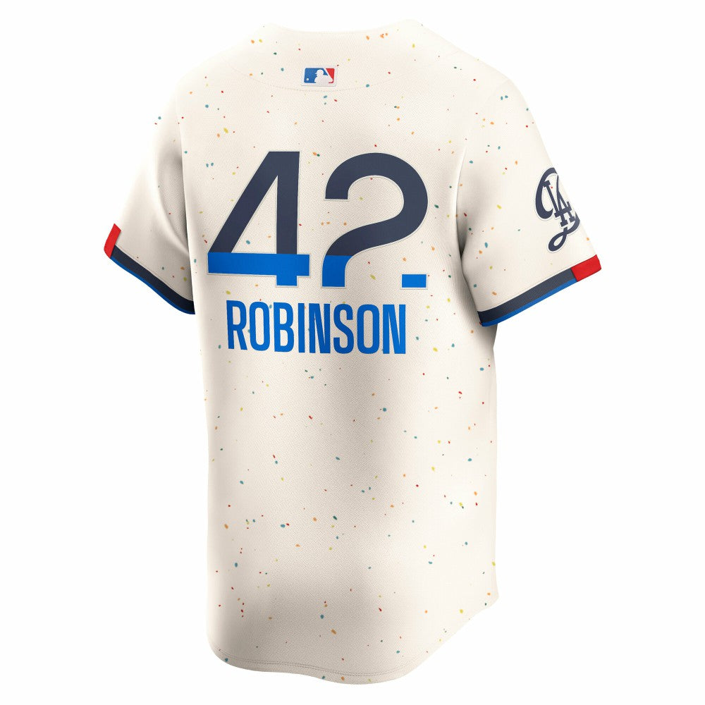 Jackie Robinson Los Angeles Dodgers Nike City Connect Limited Player Jersey - MLB Jerseys