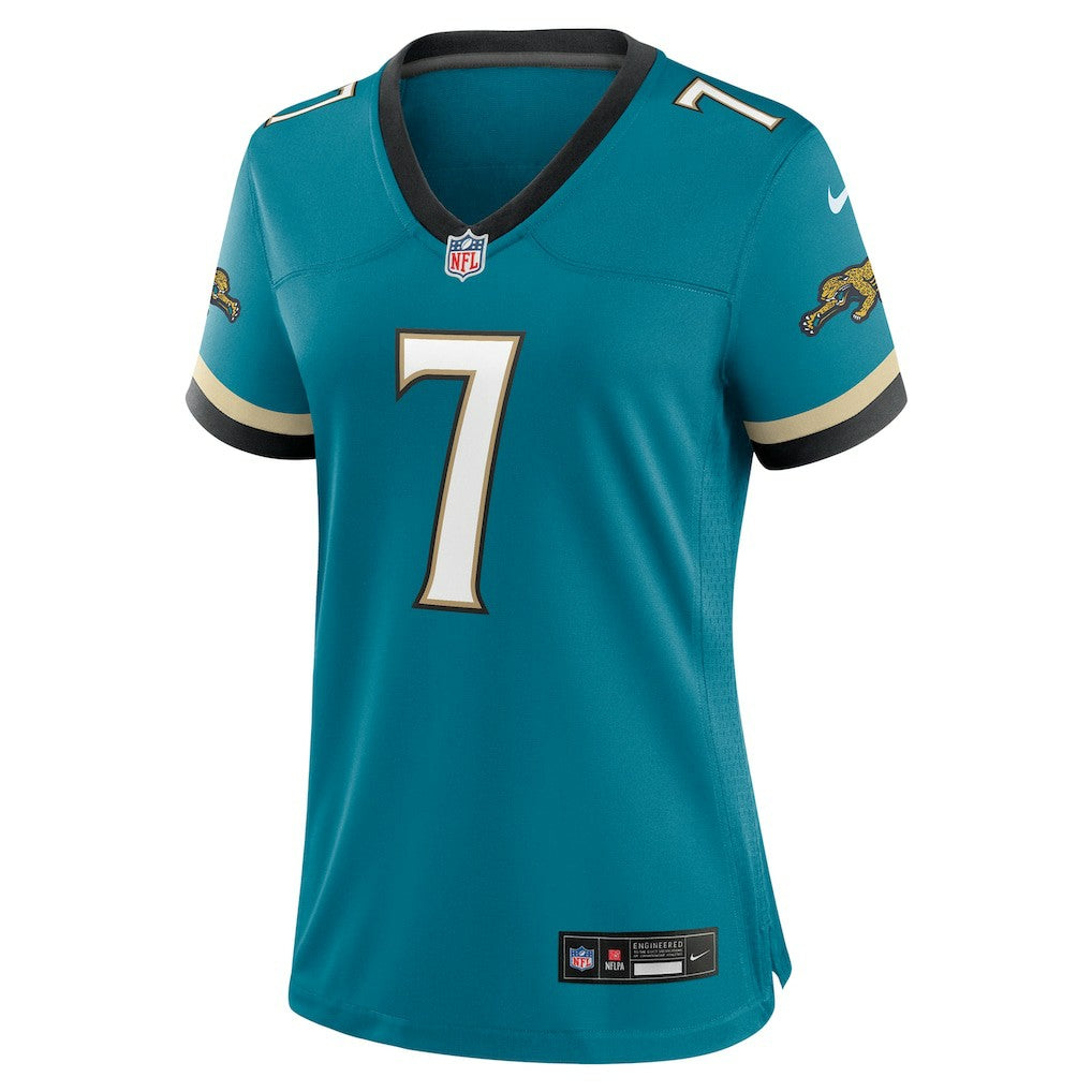 Jacksonville Jaguars Brian Thomas Jr.  Women's Prowler Throwback Game Jersey | NFL Hot