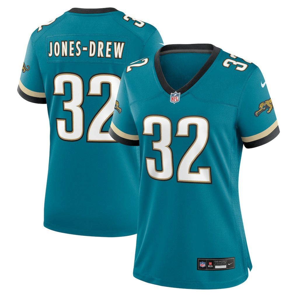 Jacksonville Jaguars Maurice Jones-Drew  Women's Prowler Throwback Retired Player Game Jersey | NFL US