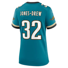 Jacksonville Jaguars Maurice Jones-Drew  Women's Prowler Throwback Retired Player Game Jersey | NFL US