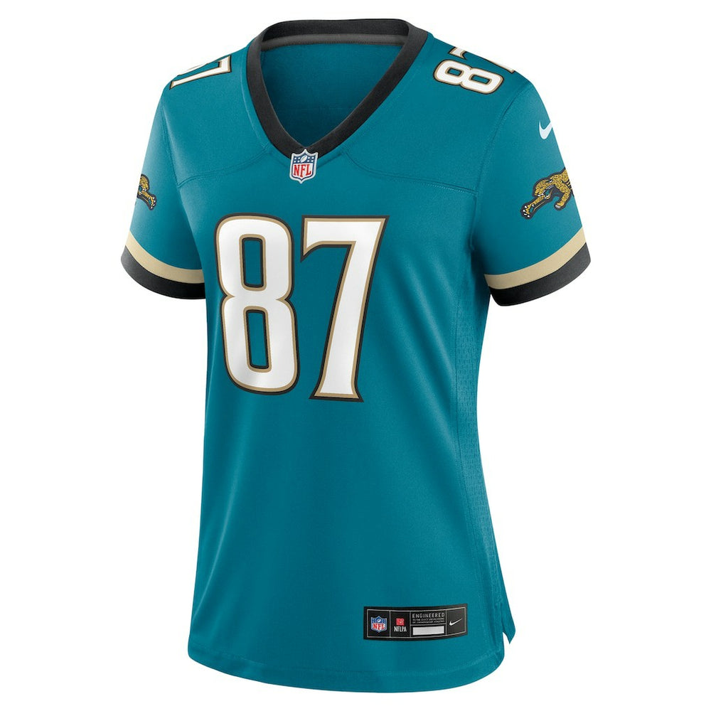 Jacksonville Jaguars Keenan McCardell  Women's Prowler Throwback Retired Player Game Jersey | NFL New