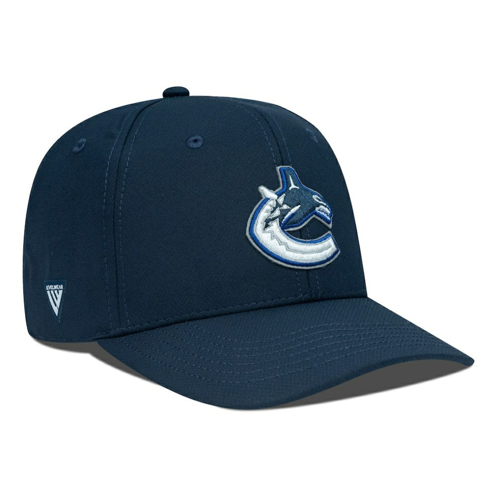 Vancouver Canucks Levelwear Rise Flex Hat -  NHL Hats