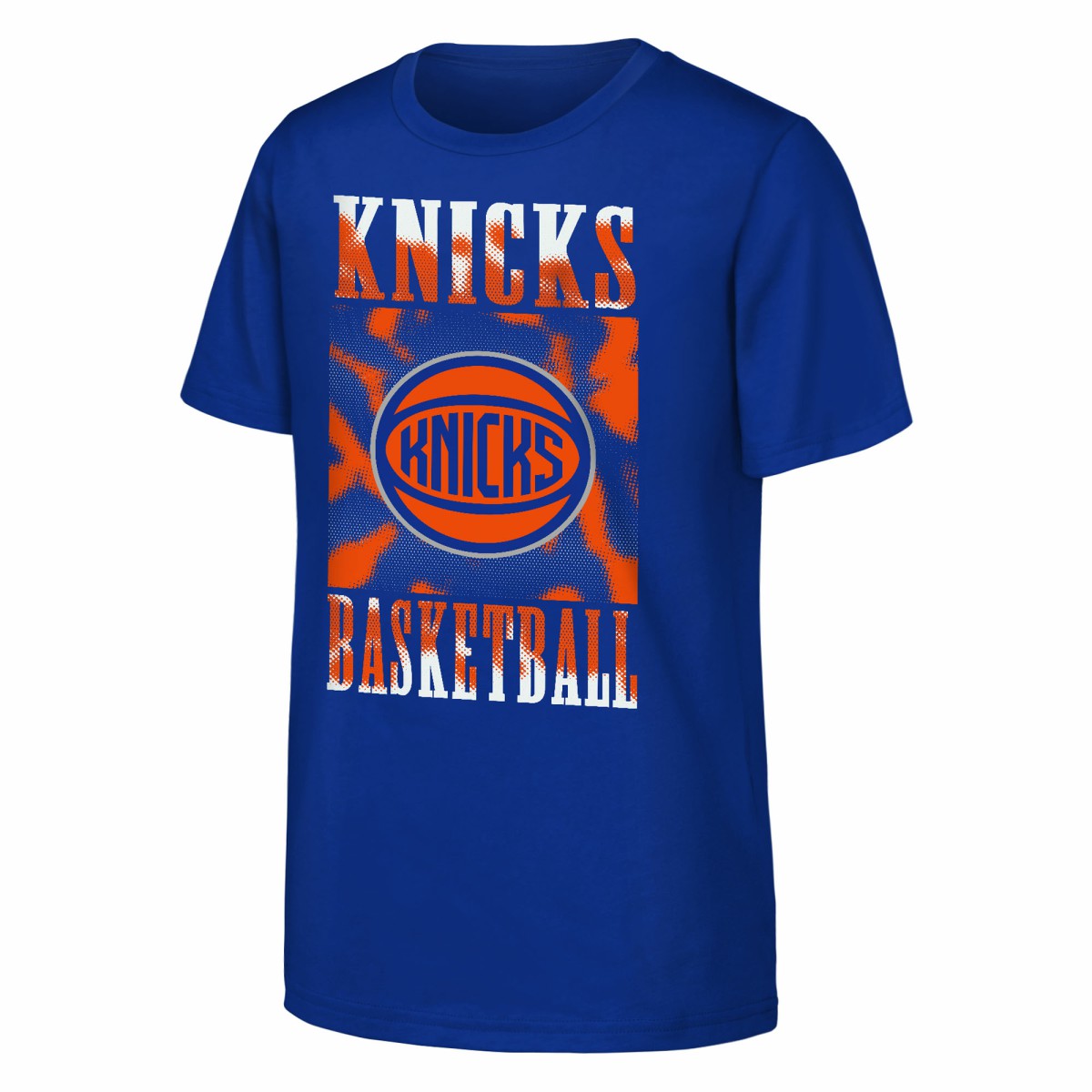 Blue New York Knicks Youth Garage Hero T-Shirt | NBA