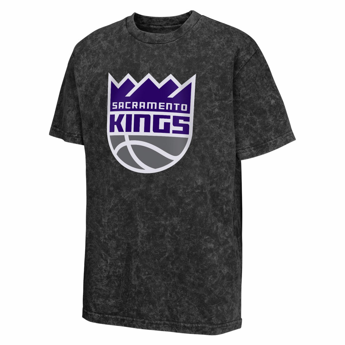 Black Sacramento Kings Youth Rugged Defense T-Shirt | NBA