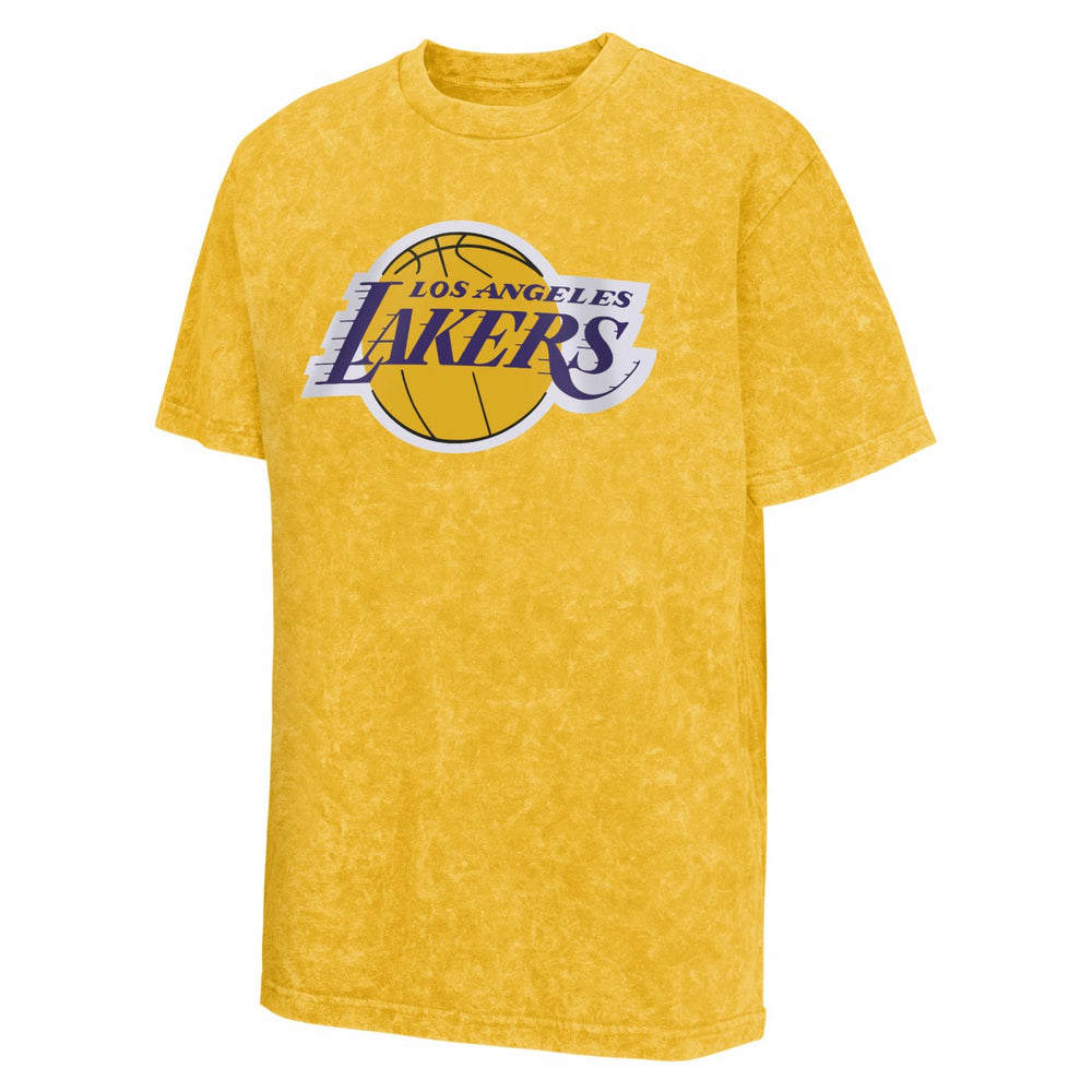 Gold Los Angeles Lakers Youth Rugged Defense T-Shirt | NBA