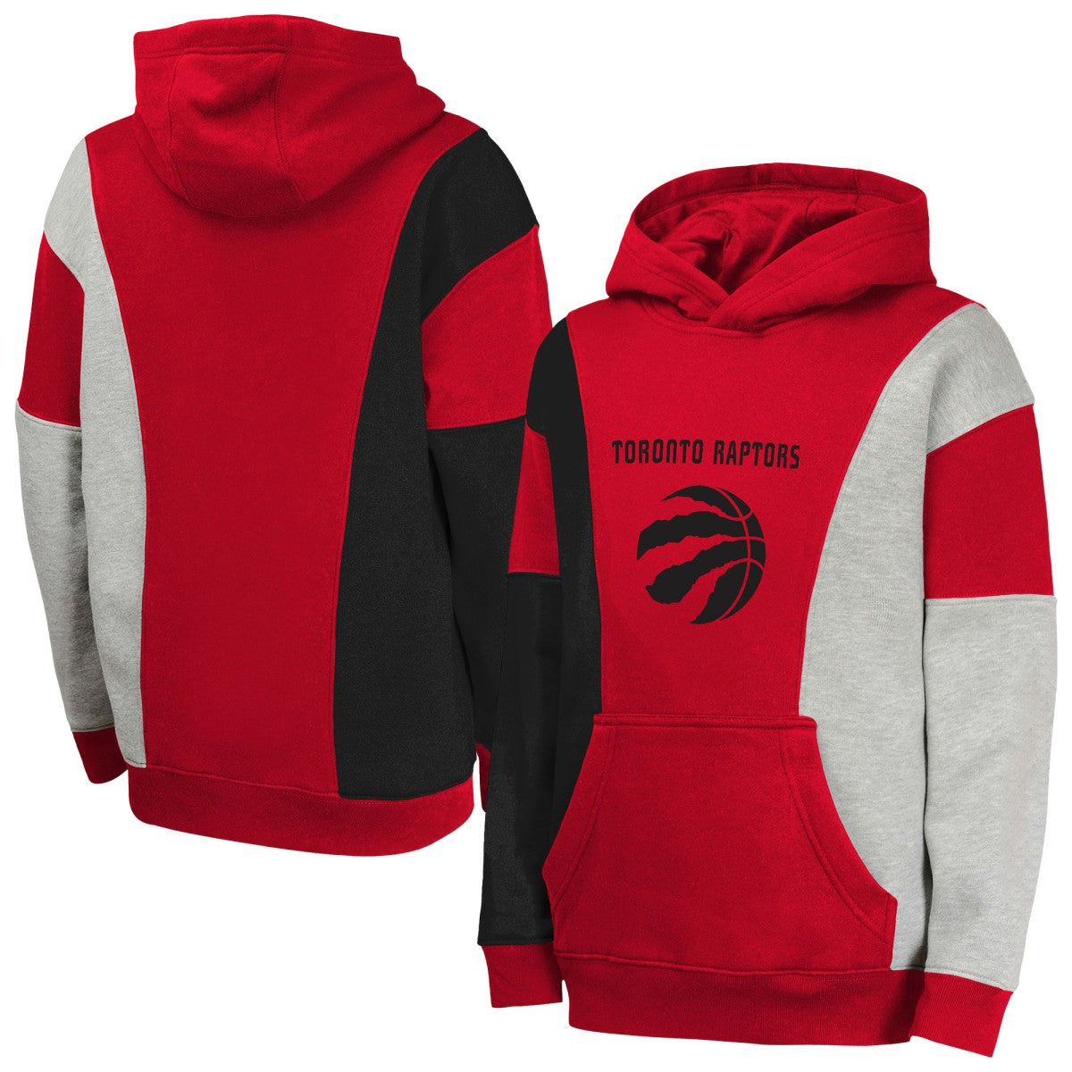 Red Toronto Raptors Youth Ace In the Hole Pullover Hoodie | NBA