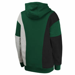 Hunter Green Milwaukee Bucks Youth Ace In the Hole Pullover Hoodie | NBA