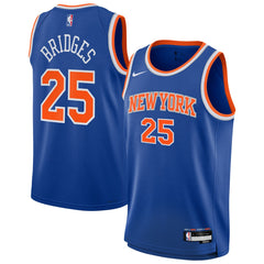 Blue Mikal Bridges New York Knicks Youth Swingman Jersey | NBA
