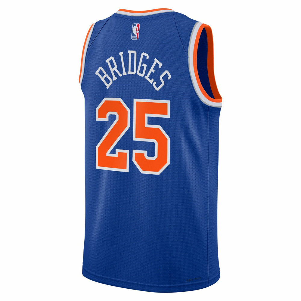 Blue Mikal Bridges New York Knicks Youth Swingman Jersey | NBA