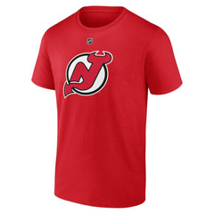 Jacob Markstrom New Jersey Devils Fanatics Authentic Stack Name & Number T-Shirt -  NHL T-shirts