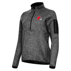 Cleveland Browns Antigua Women's Fortune Half-Zip Jacket | NFL Sale
