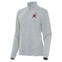 Cleveland Browns Antigua Women's Mentor Quarter-Zip Jacket | NFL Discount