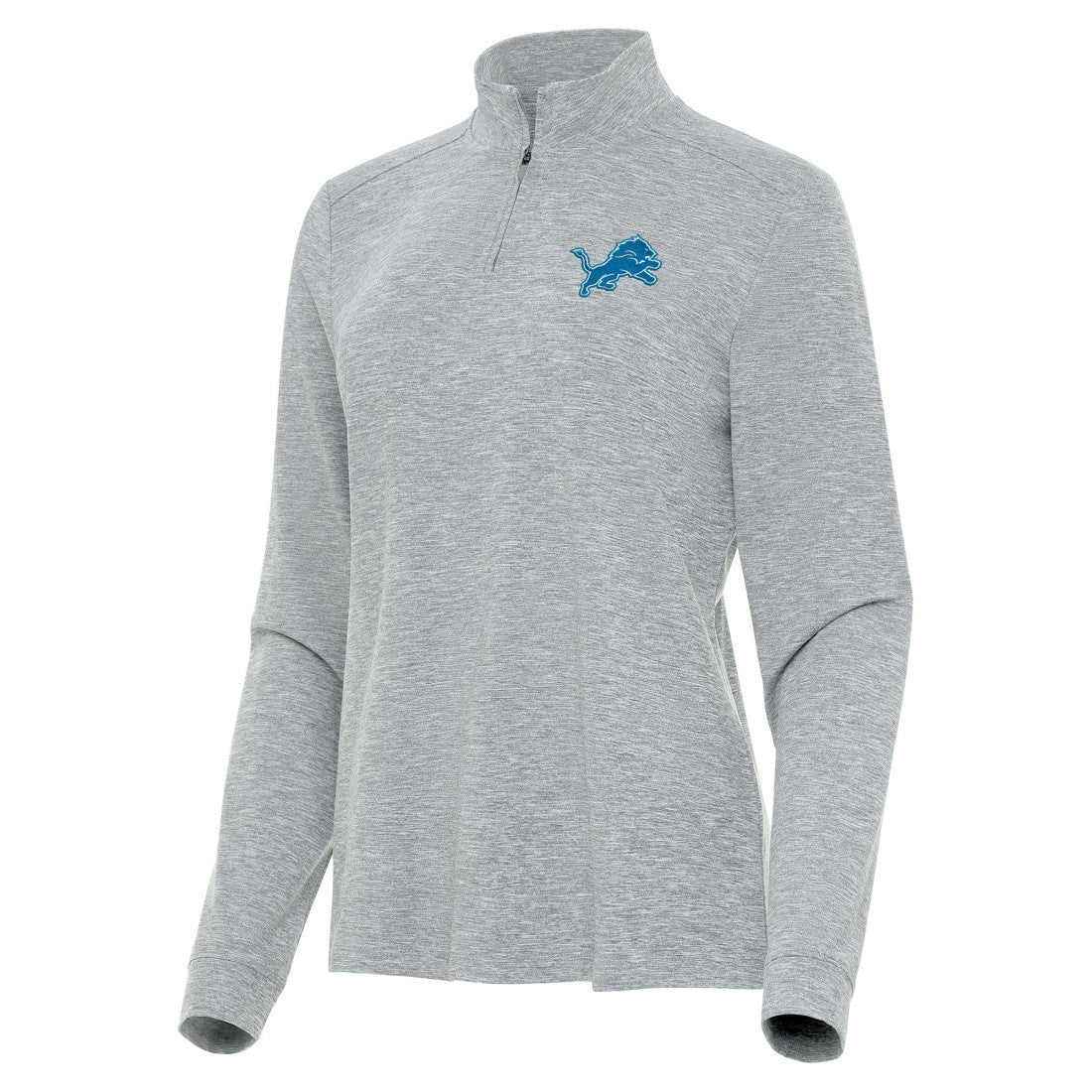 Detroit Lions Antigua Women's Mentor Quarter-Zip Jacket | NFL New