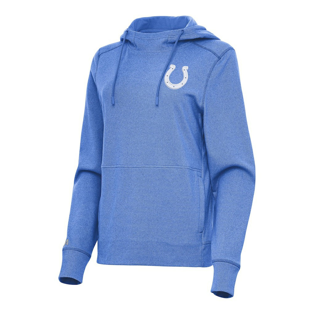 Indianapolis Colts Antigua Women's Justice Pullover Hoodie | NFL Outlet