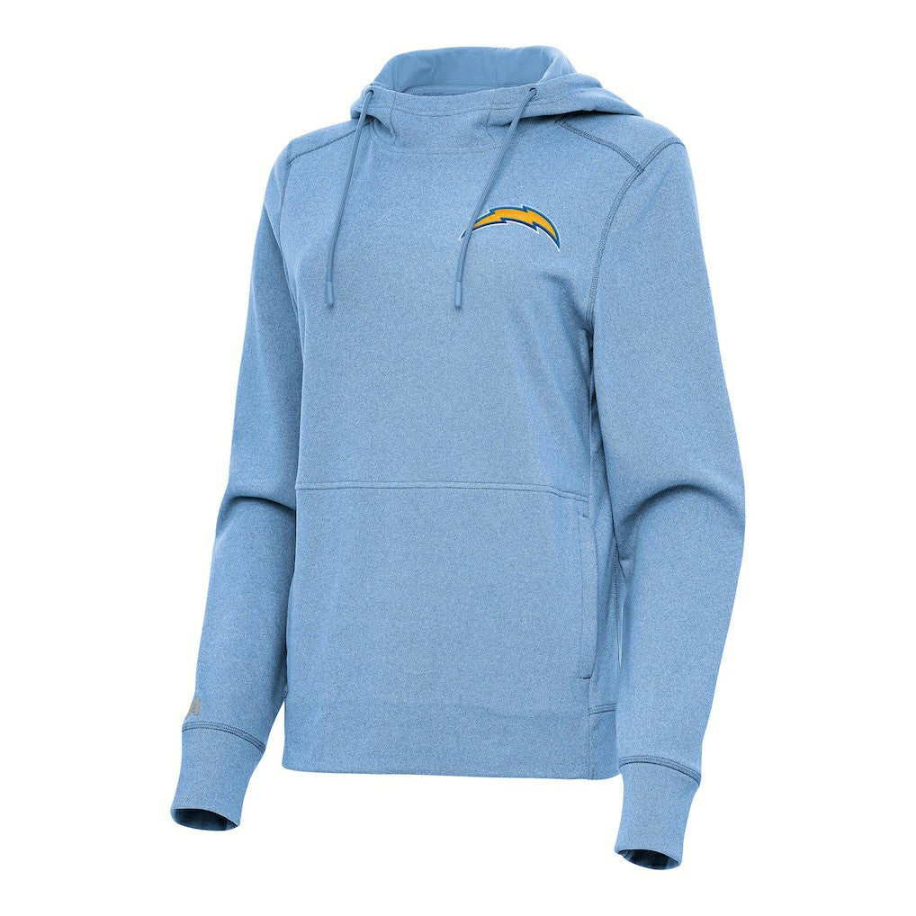 Los Angeles Chargers Antigua Women's Justice Pullover Hoodie | NFL Hot