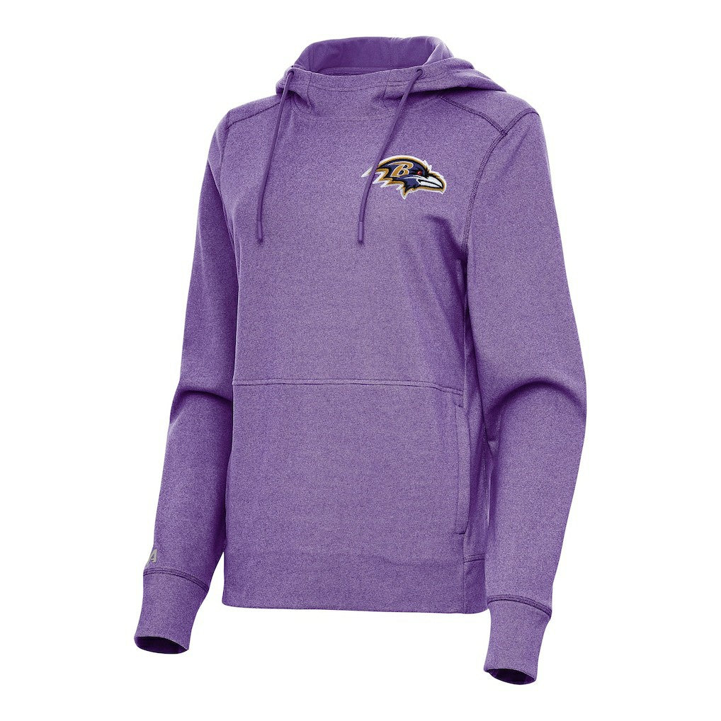 Baltimore Ravens Antigua Women's Justice Pullover Hoodie | NFL Sale