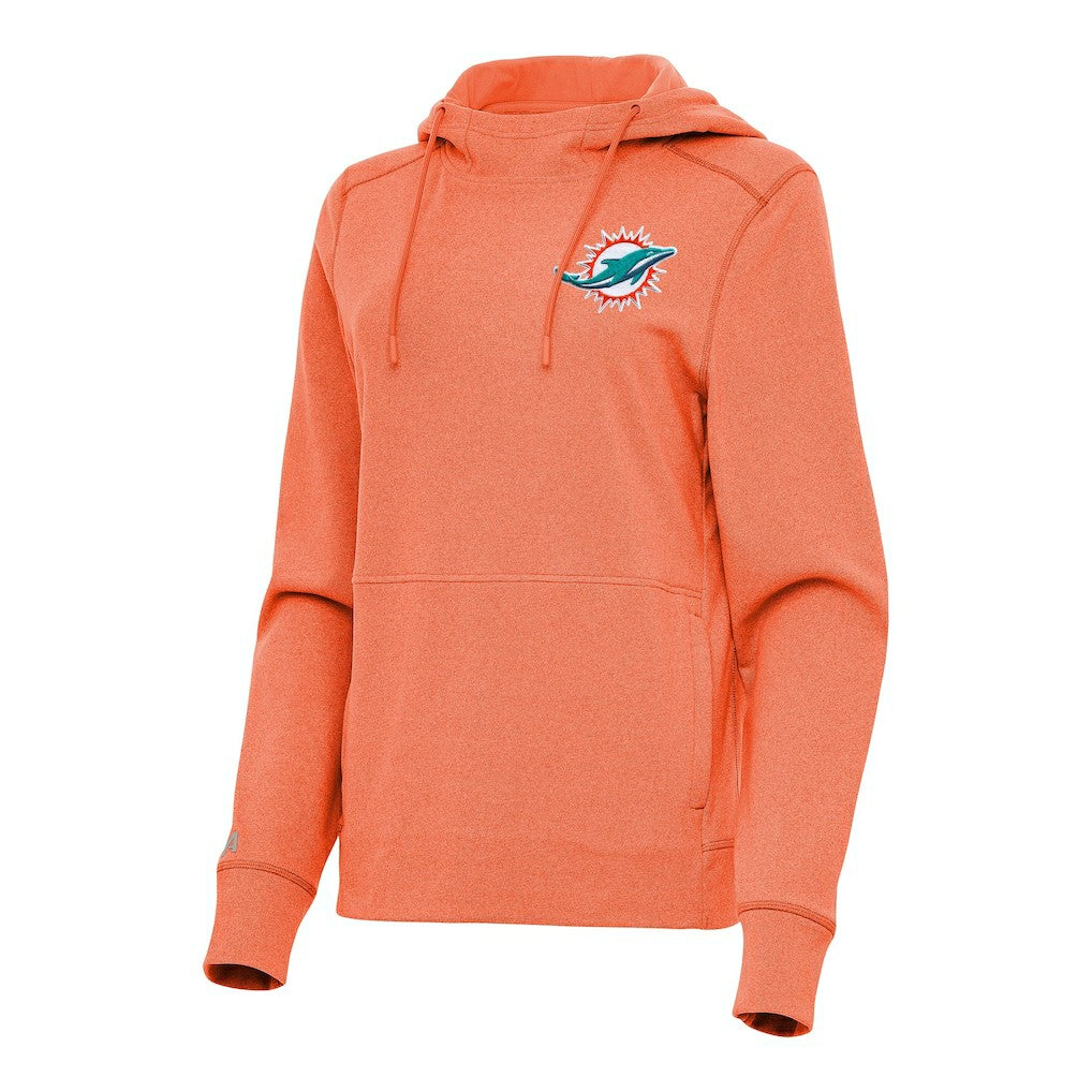 Miami Dolphins Antigua Women's Justice Pullover Hoodie | NFL US